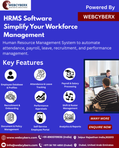 HRMS Software Simplify Your Workforce Management