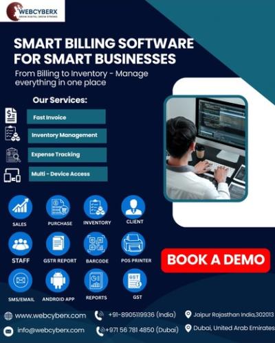 Smart Billing Software – Fast & Accurate Invoicing | Webcyberx