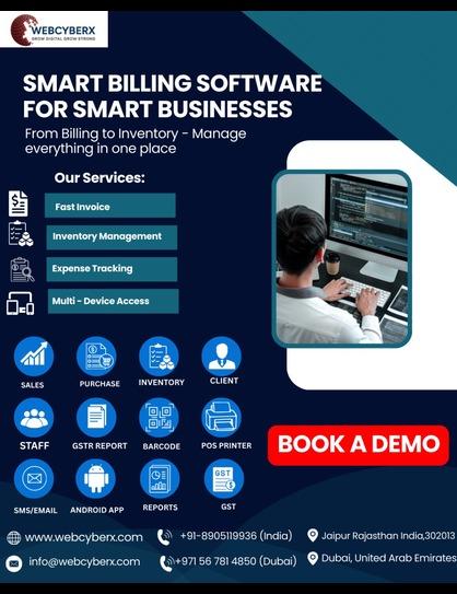 Smart Billing Software – Fast & Accurate Invoicing | Webcyberx